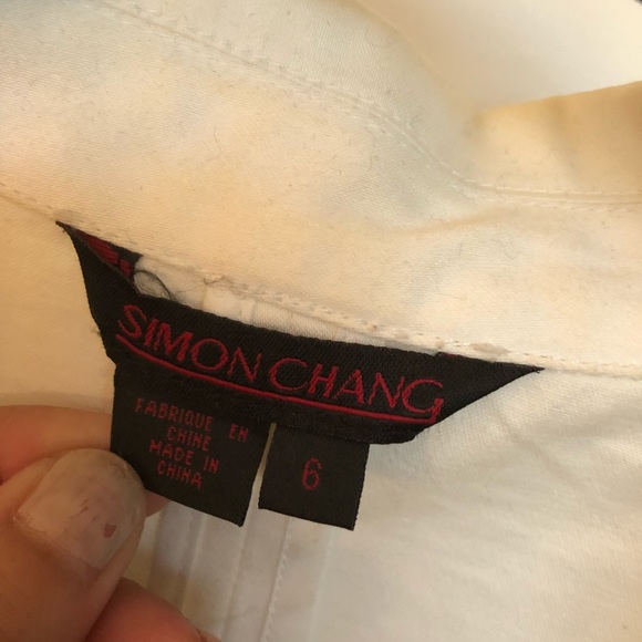 Cotton cream color jacket size 6 - Picture 5 of 5